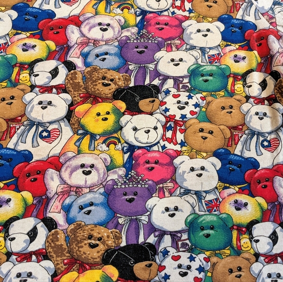 Vintage Beanie Baby Bear Rare Iconic 90's T shirt - Picture 3 of 6